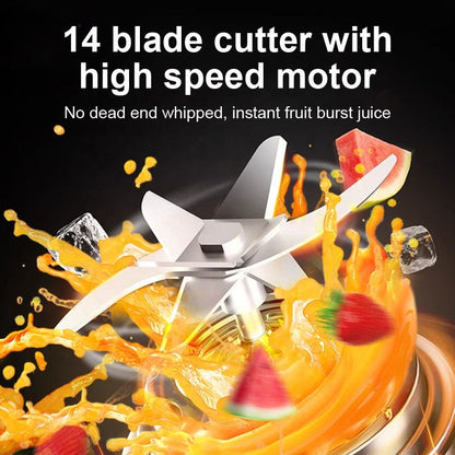 Compact Portable Blender Metal Covered